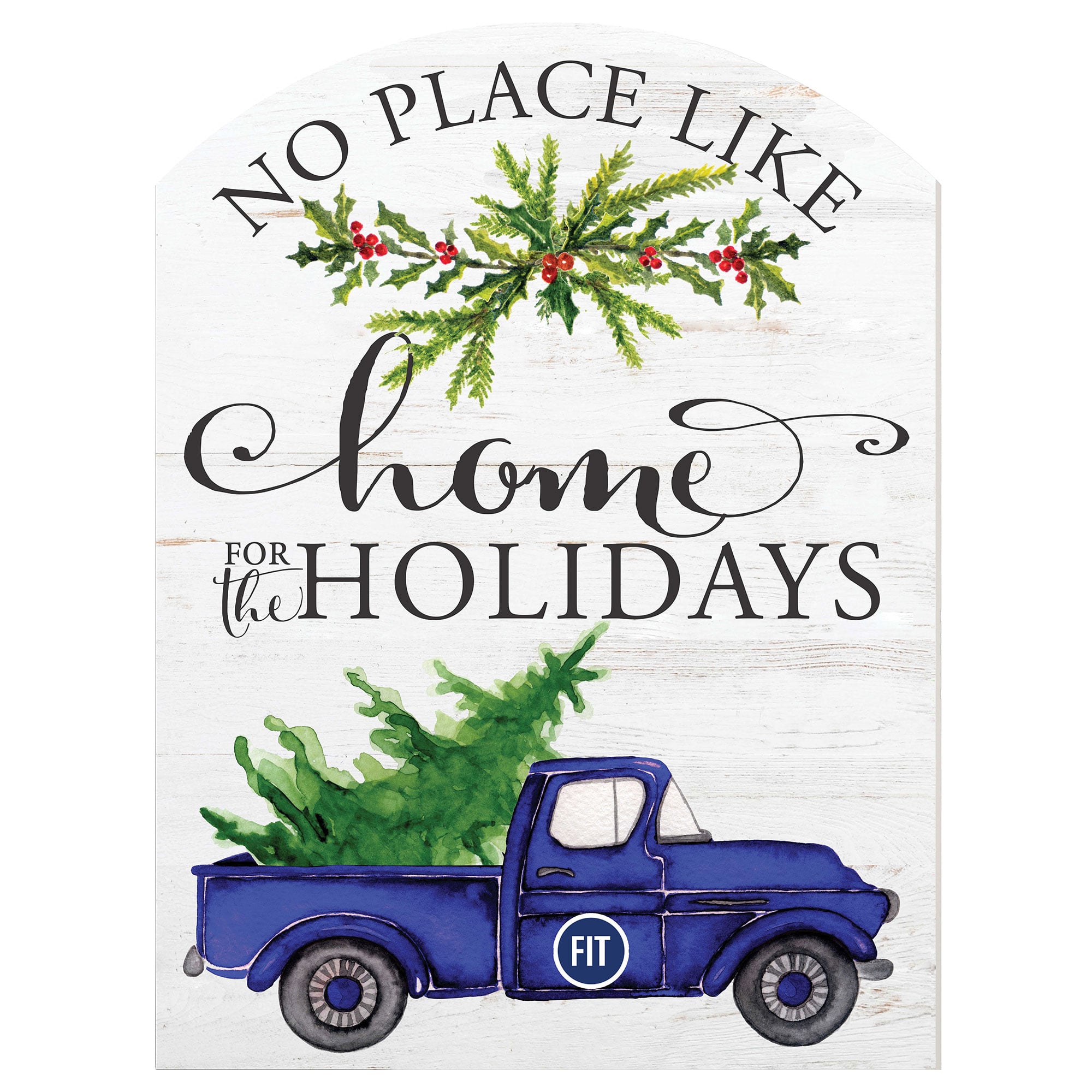 SUNY Fashion Institute of Technology Tigers 16'' x 22'' Holiday Marquee Sign