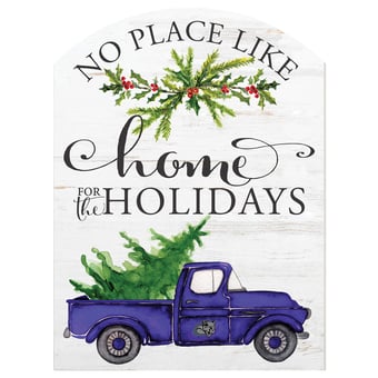 Olive-Harvey College Purple Panthers 16'' x 22'' Holiday Marquee Sign