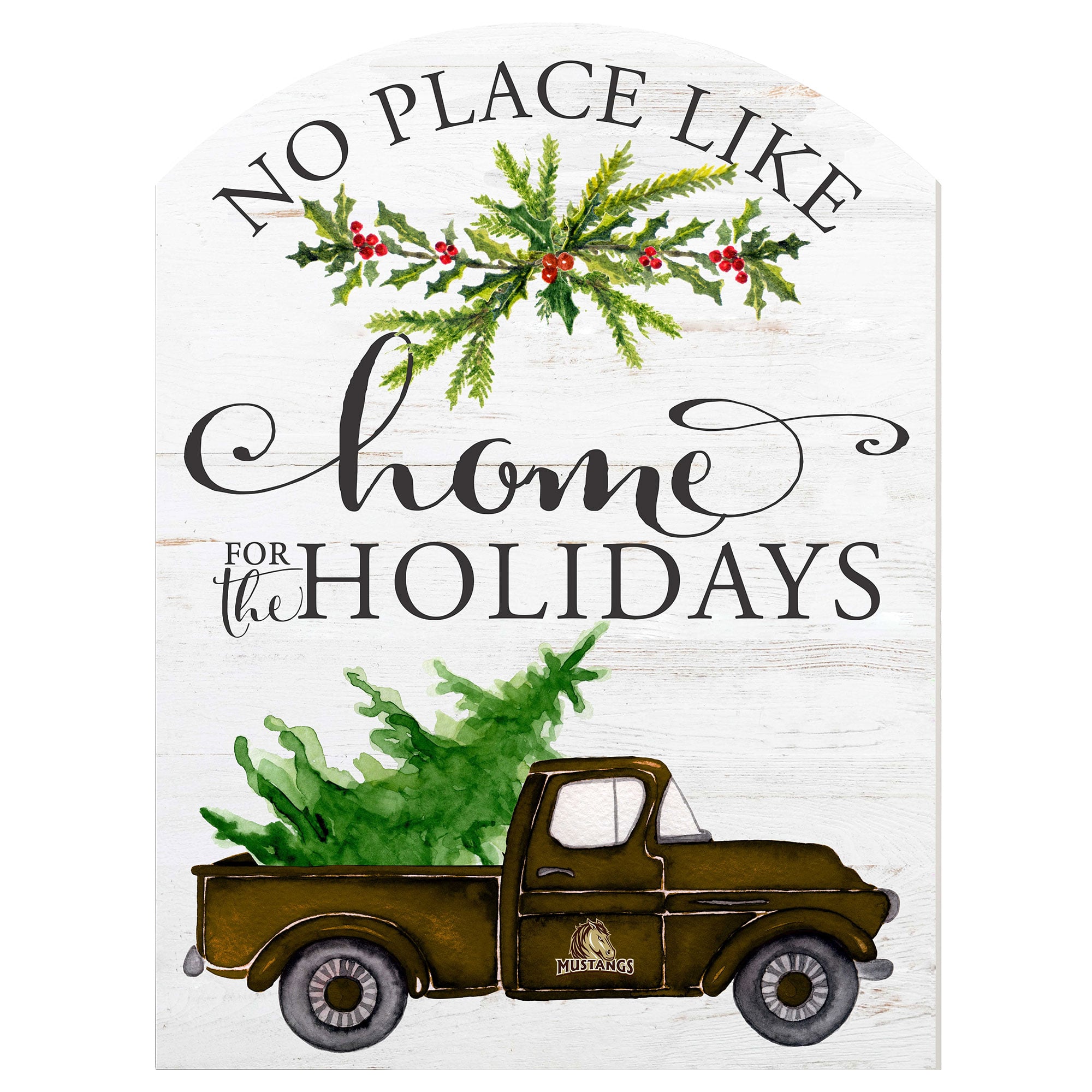 Southwest Minnesota State Mustangs 16'' x 22'' Holiday Marquee Sign