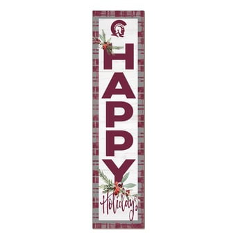 Arkansas Little Rock Trojans 12'' x 48'' Outdoor Merry Christmas Leaner