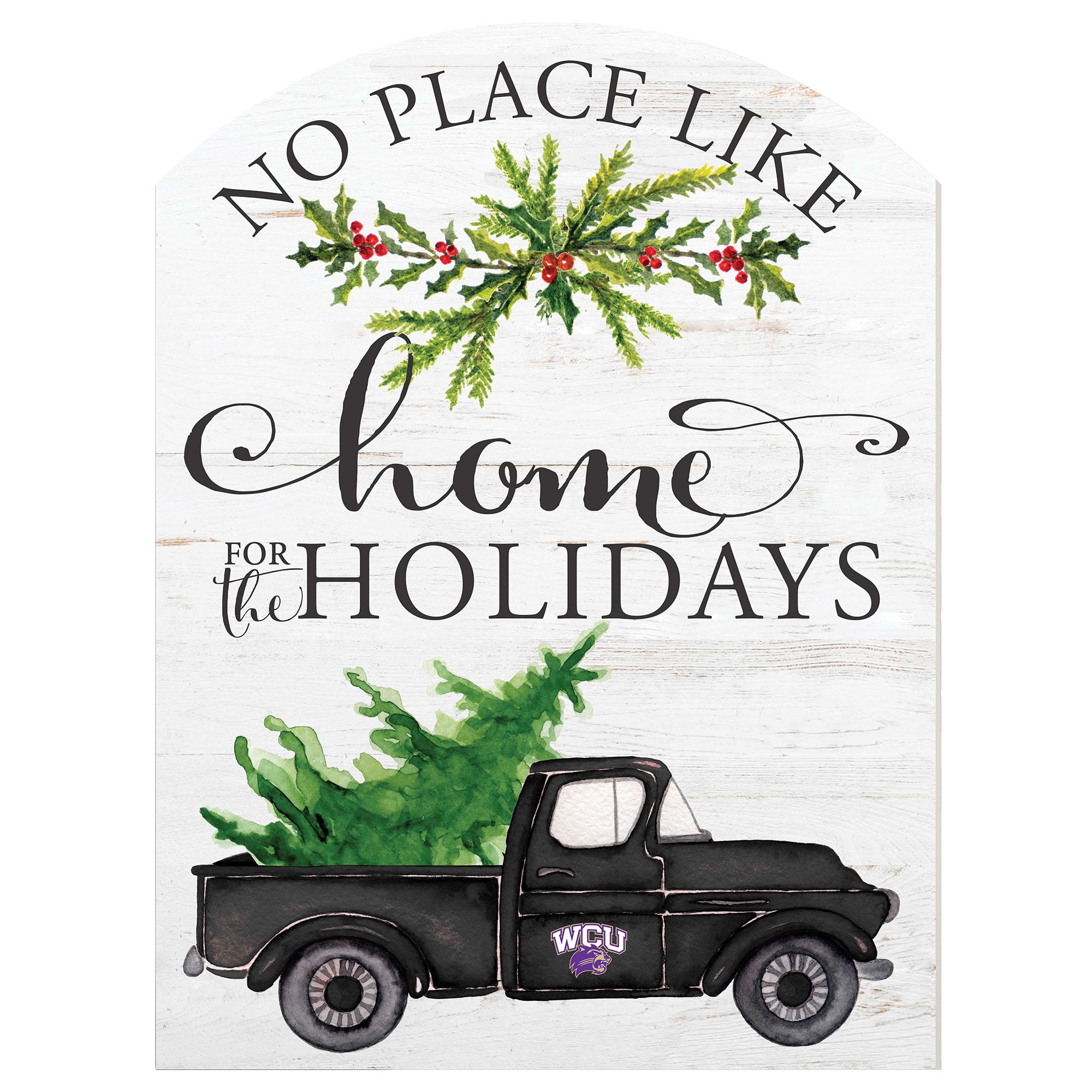 Western Carolina Catamounts 16'' x 22'' Holiday Marquee Sign