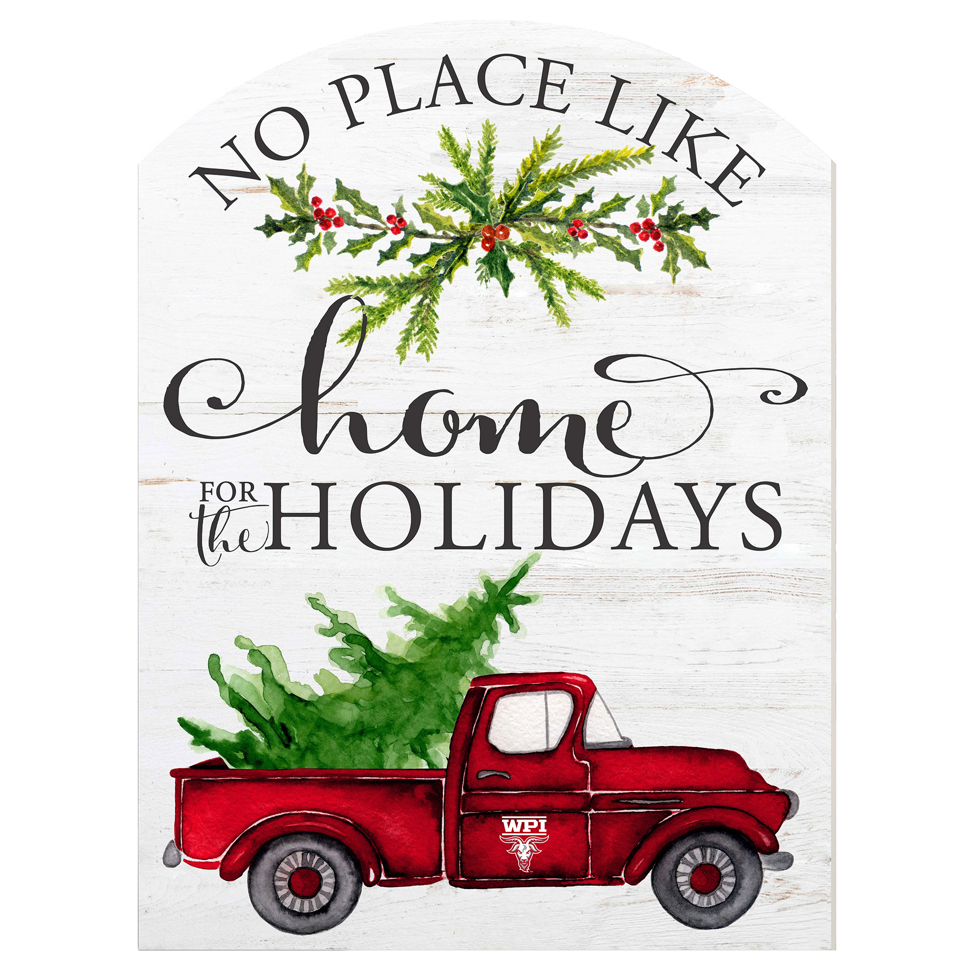 Worcester Polytechnic Institute Engineers 16'' x 22'' Holiday Marquee Sign