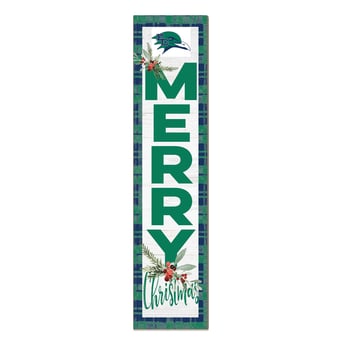 Endicott College 12'' x 48'' Outdoor Merry Christmas Leaner