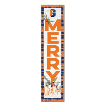 Gettysburg Bullets 12'' x 48'' Outdoor Merry Christmas Leaner
