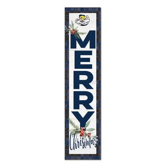 Lebanon Valley College 12'' x 48'' Outdoor Merry Christmas Leaner