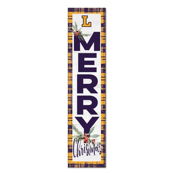 Lipscomb Bisons 12'' x 48'' Outdoor Merry Christmas Leaner