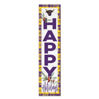 Minnesota State Mavericks 12'' x 48'' Outdoor Merry Christmas Leaner