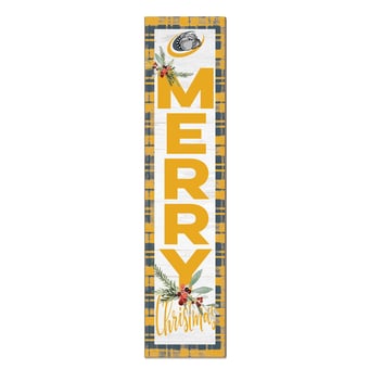 Richard J Daley College Bulldogs 12'' x 48'' Outdoor Merry Christmas Leaner