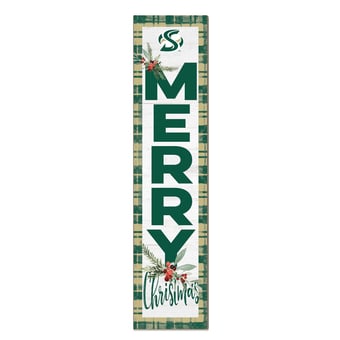 Sacramento State Hornets 12'' x 48'' Outdoor Merry Christmas Leaner