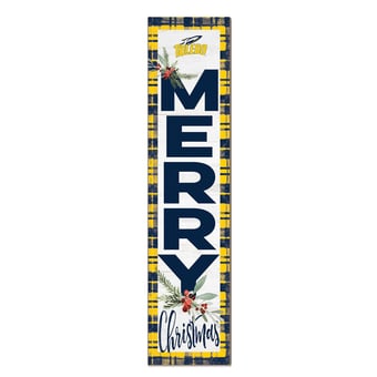 Toledo Rockets 12'' x 48'' Outdoor Merry Christmas Leaner