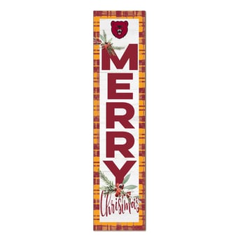 Ursinus Bears 12'' x 48'' Outdoor Merry Christmas Leaner
