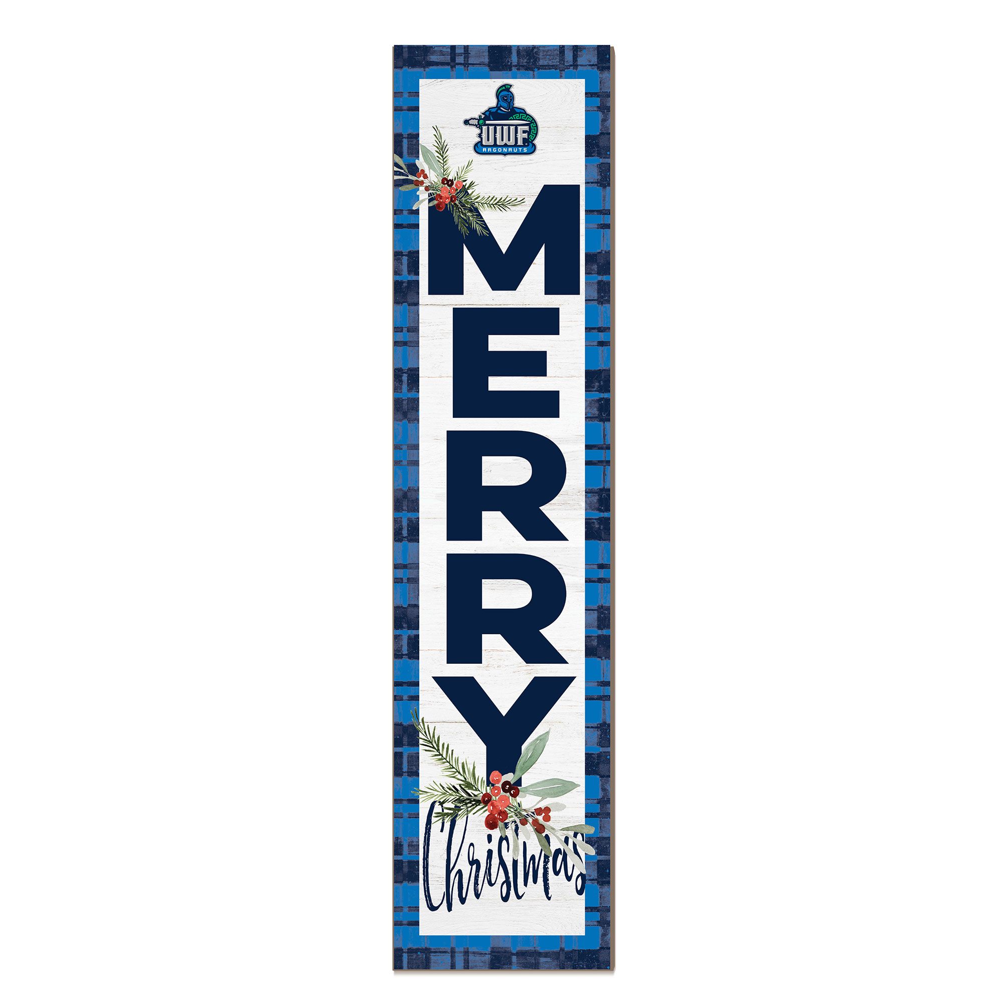 West Florida Argonauts 12” x 48” Outdoor Merry Christmas Leaner West Florida Argonauts 12” x 48” Outdoor Merry Christmas Leaner