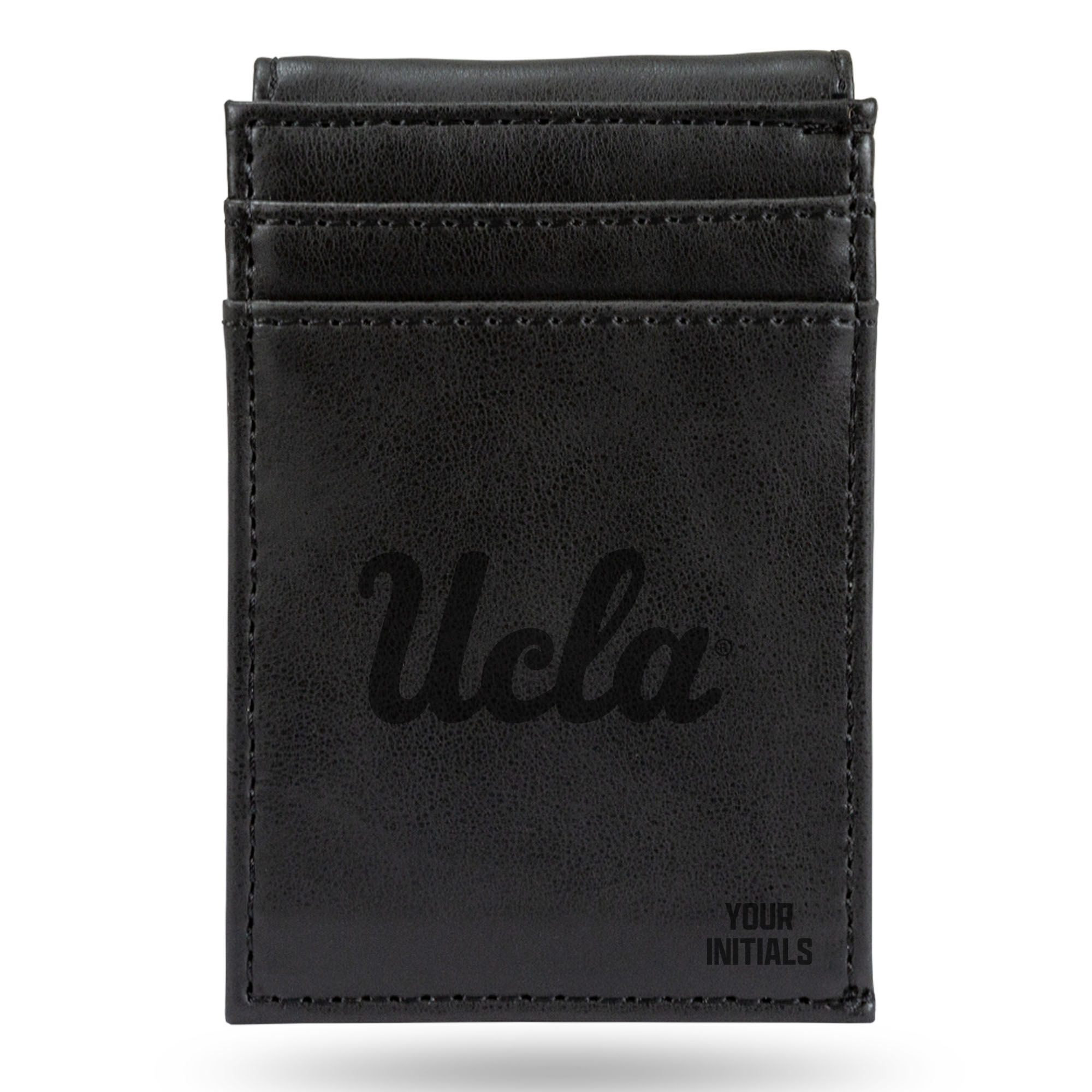 Black UCLA Bruins Personalized Front Pocket Wallet Black UCLA Bruins Personalized Front Pocket Wallet