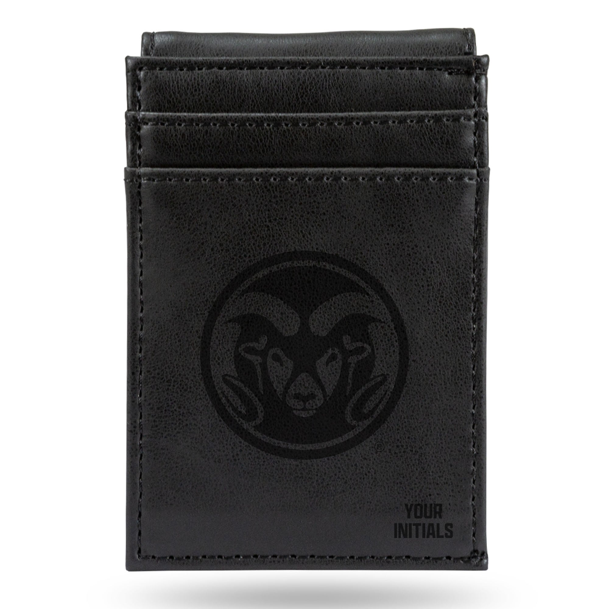 Colorado State Rams Personalized Front Pocket Wallet