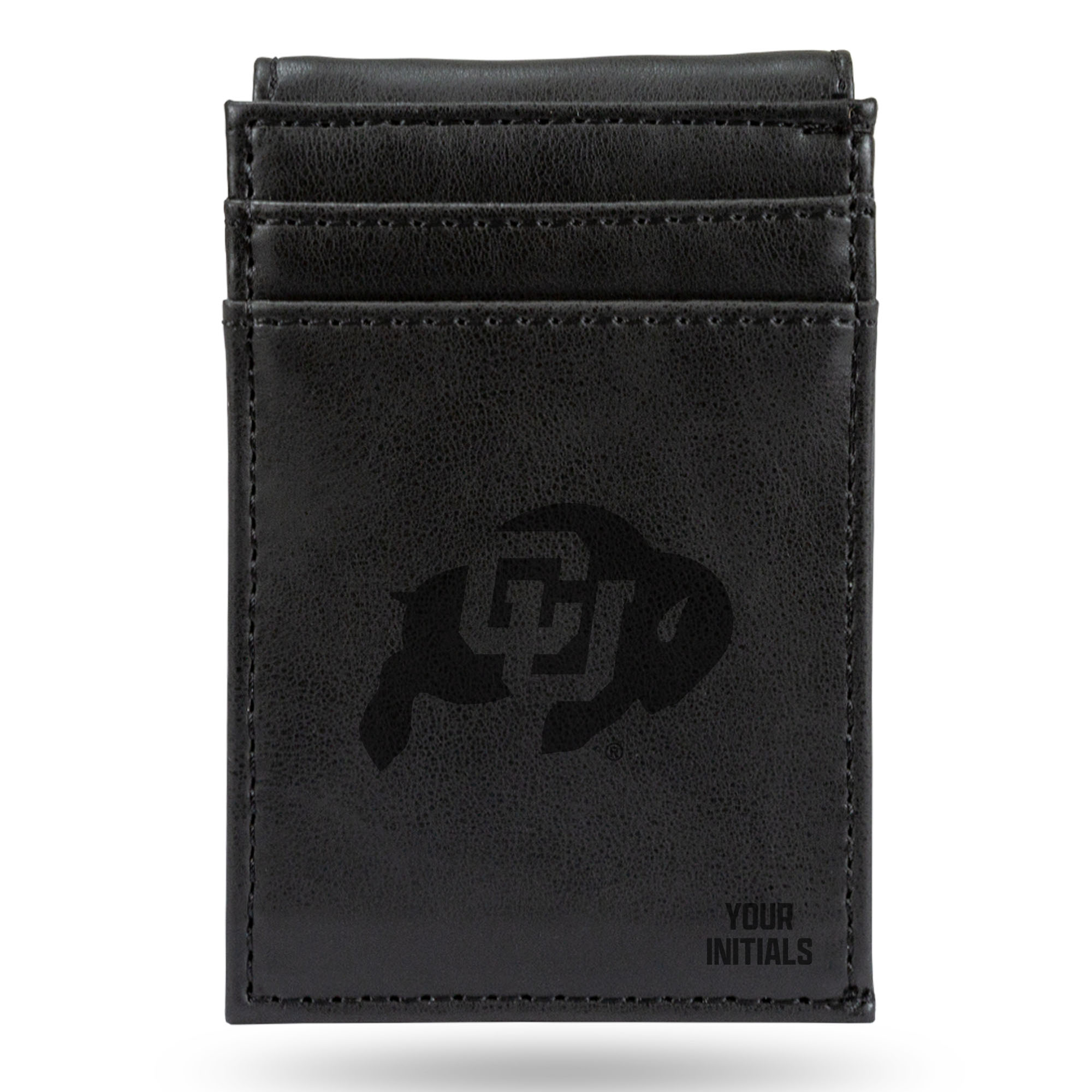 Colorado Buffaloes Personalized Front Pocket Wallet