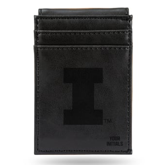 Illinois Fighting Illini Personalized Front Pocket Wallet