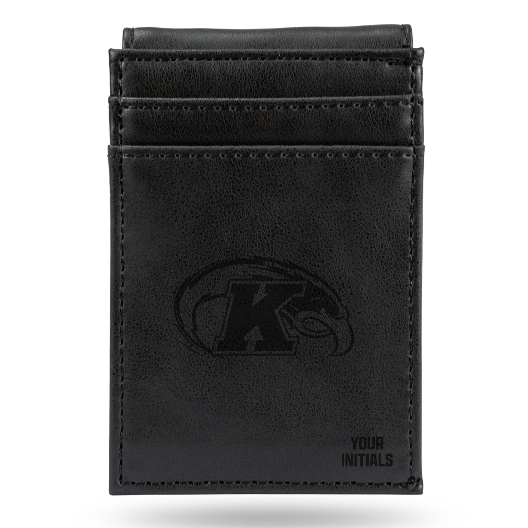 Kent State Golden Flashes Personalized Front Pocket Wallet