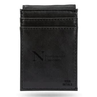 Northeastern Huskies Personalized Front Pocket Wallet