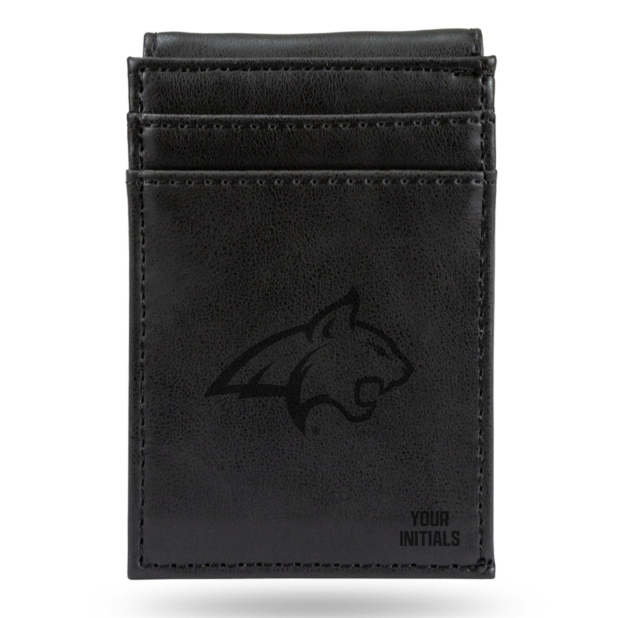 Montana State Bobcats Personalized Front Pocket Wallet