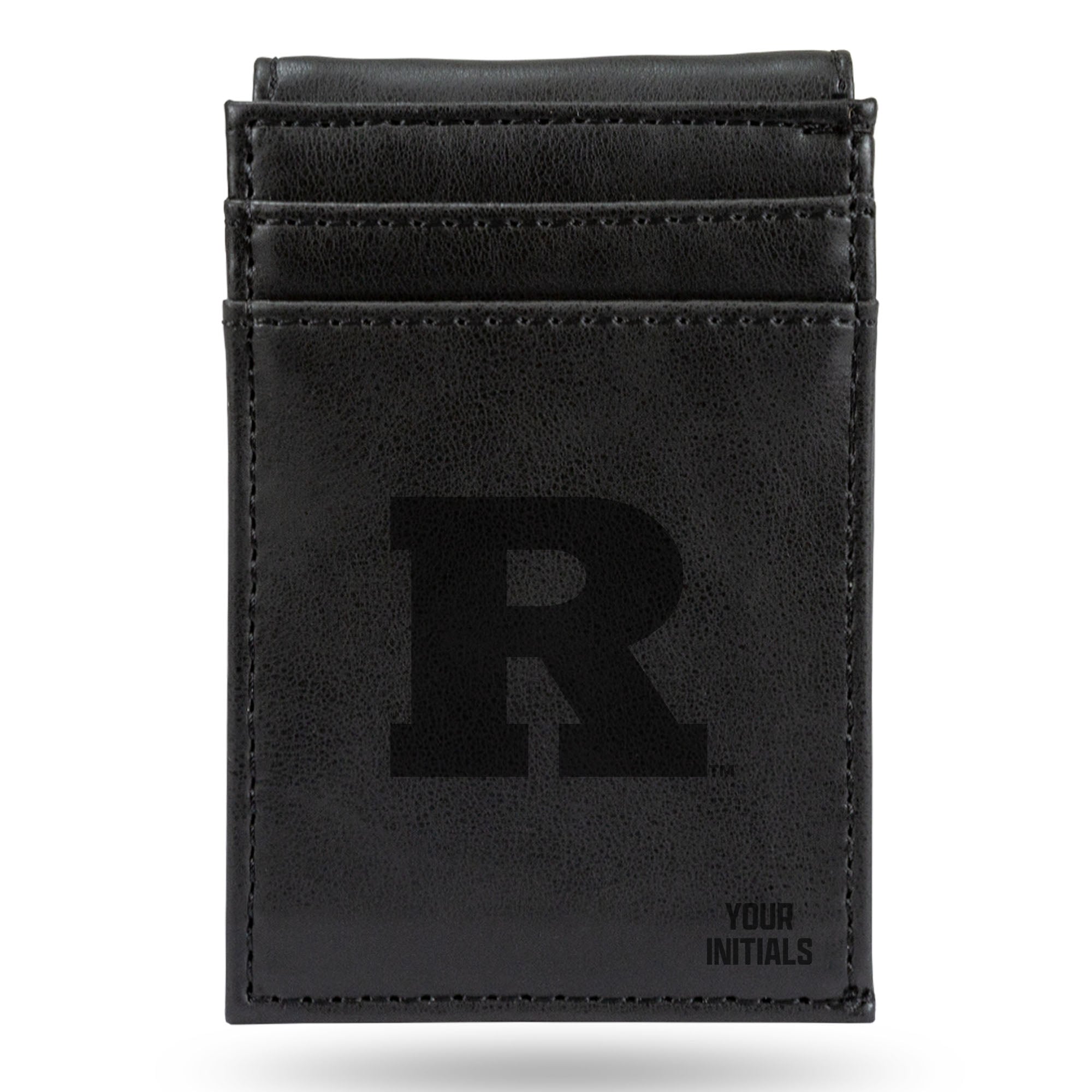 Rutgers Scarlet Knights Personalized Front Pocket Wallet