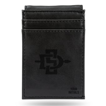 San Diego State Aztecs Personalized Front Pocket Wallet