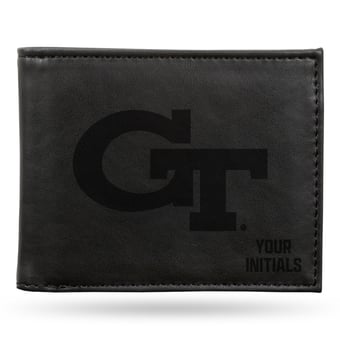 Georgia Tech Yellow Jackets Personalized Billfold Wallet