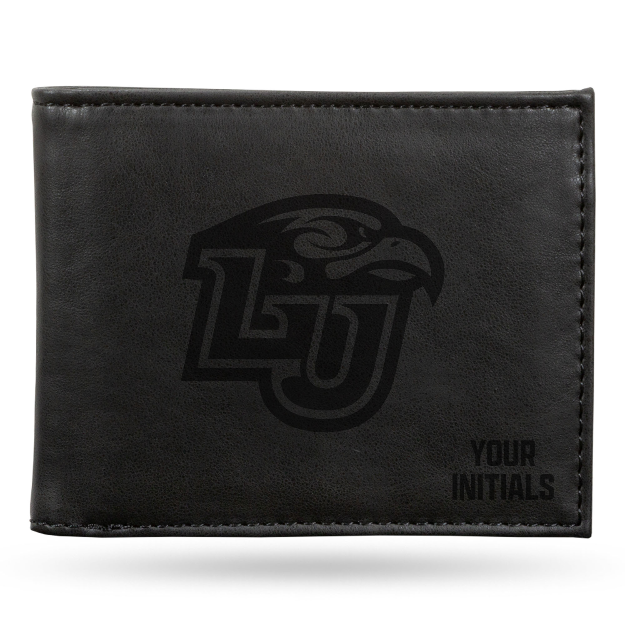 Black Liberty Flames Personalized Billfold Wallet