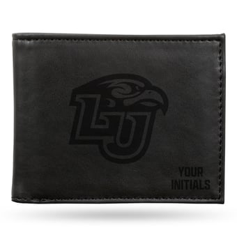 Black Liberty Flames Personalized Billfold Wallet