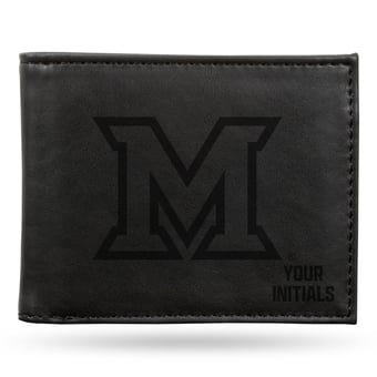 Miami University RedHawks Personalized Billfold Wallet