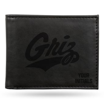 Montana Grizzlies Personalized Billfold Wallet