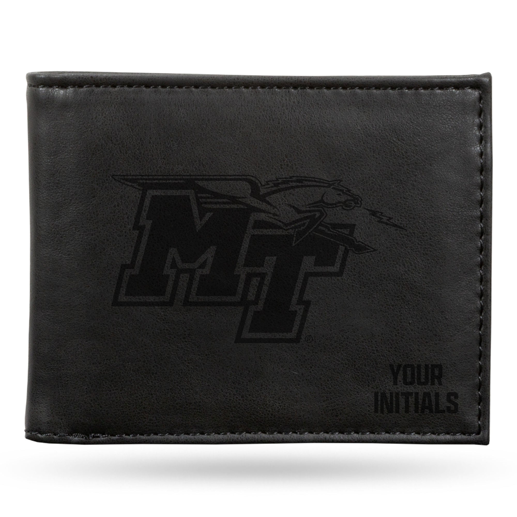 MTSU Blue Raiders Personalized Billfold Wallet