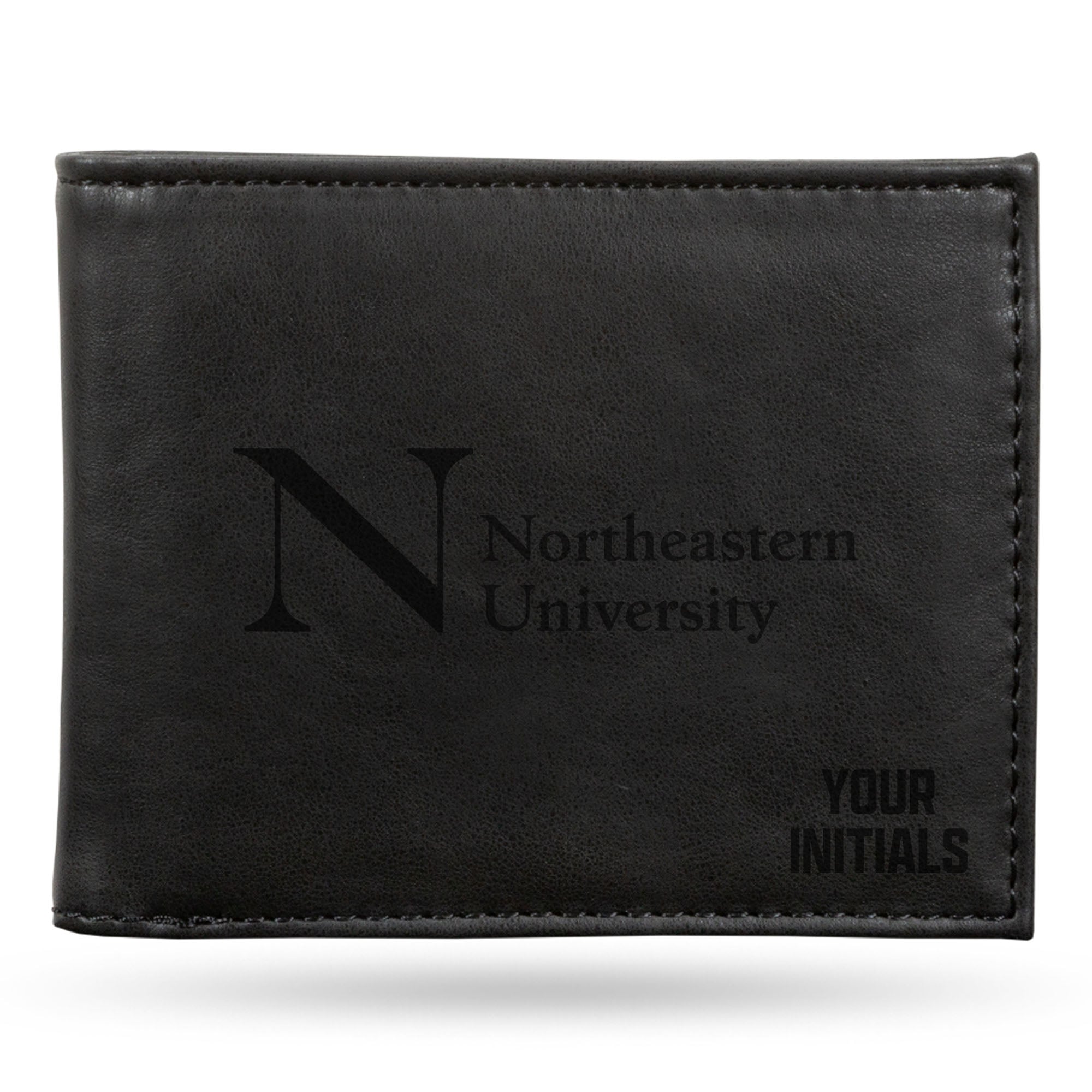 Northeastern Huskies Personalized Billfold Wallet
