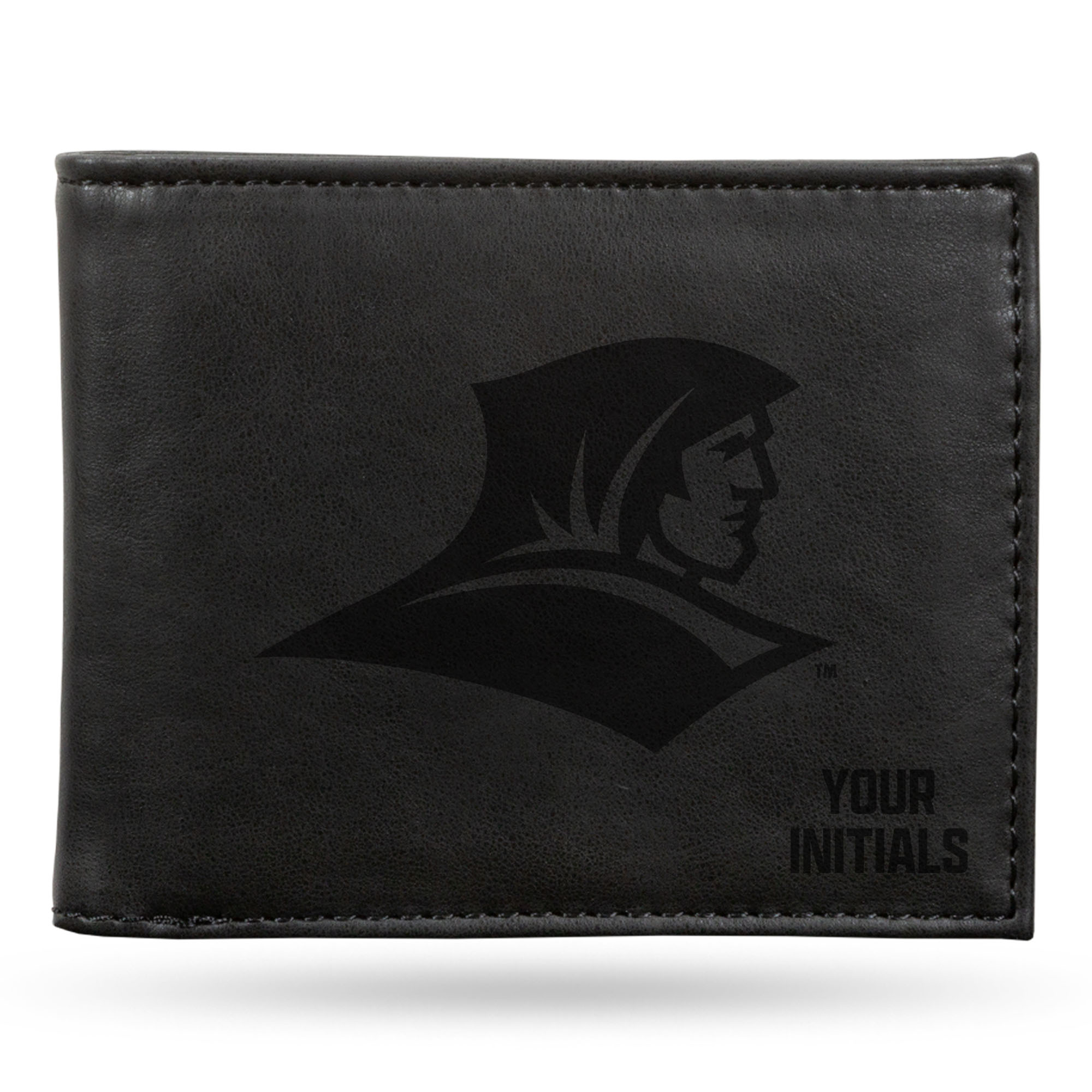 Black Providence Friars Personalized Billfold Wallet