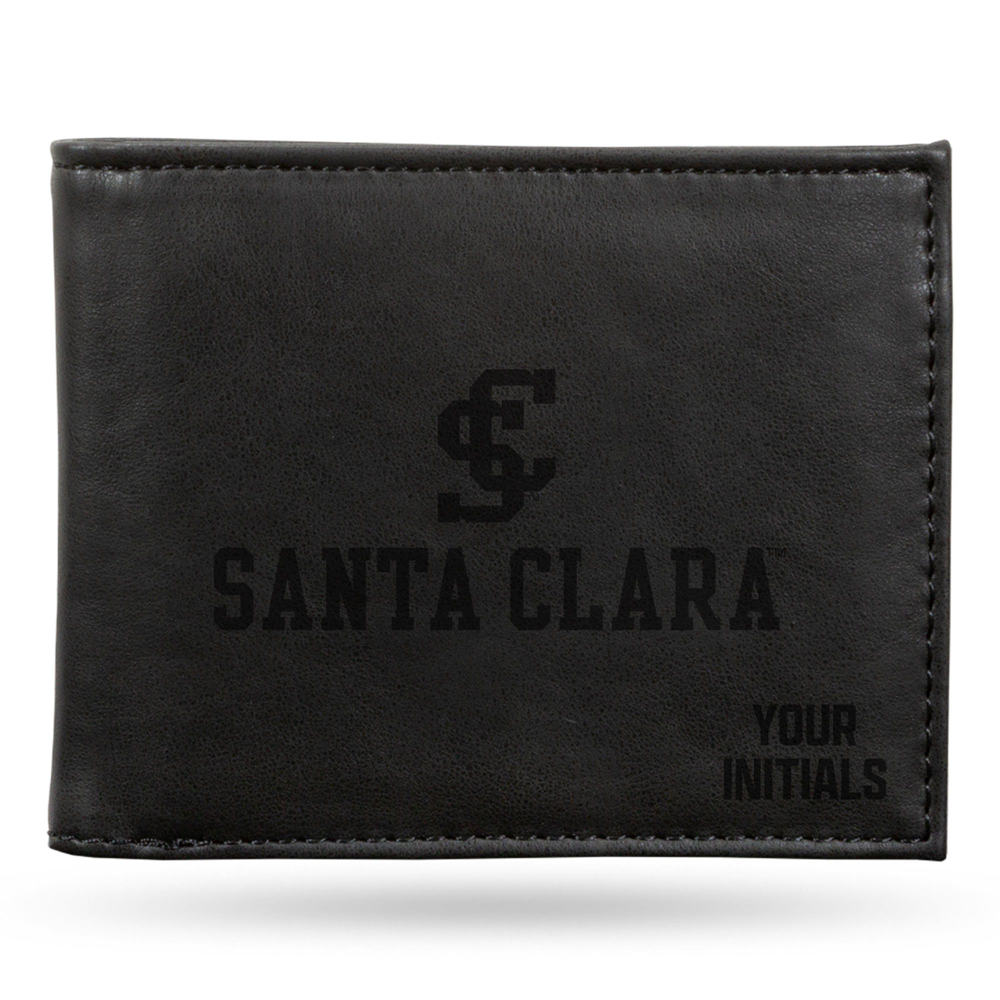 Santa Clara Broncos Personalized Billfold Wallet