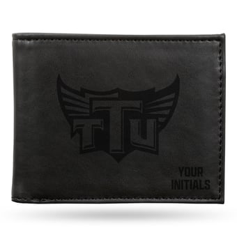 Black Tennessee Tech Golden Eagles Personalized Billfold Wallet