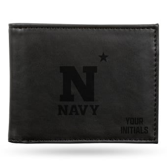 Navy Midshipmen Personalized Billfold Wallet