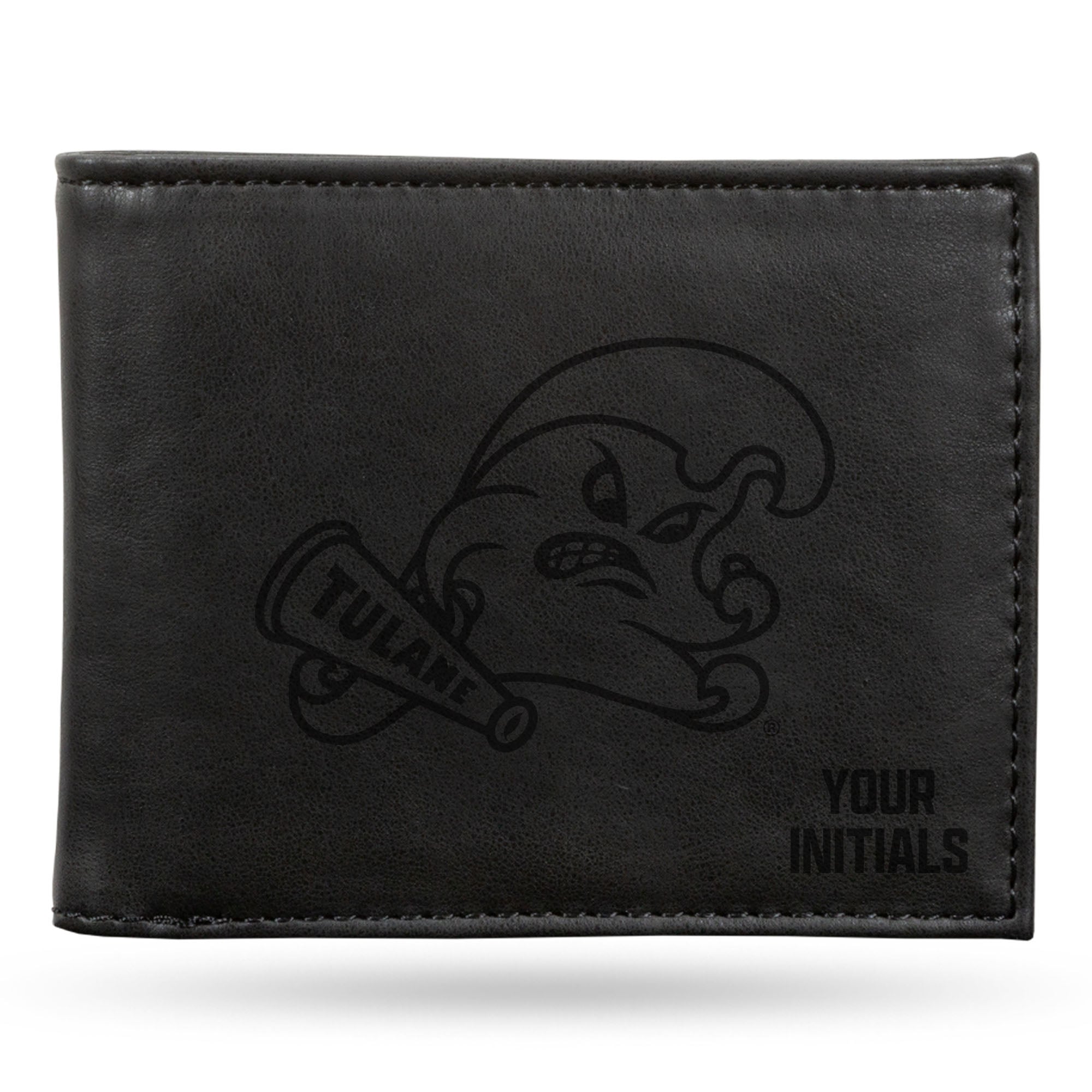 Tulane Green Wave Personalized Billfold Wallet