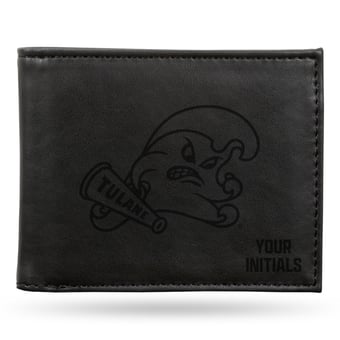 Tulane Green Wave Personalized Billfold Wallet