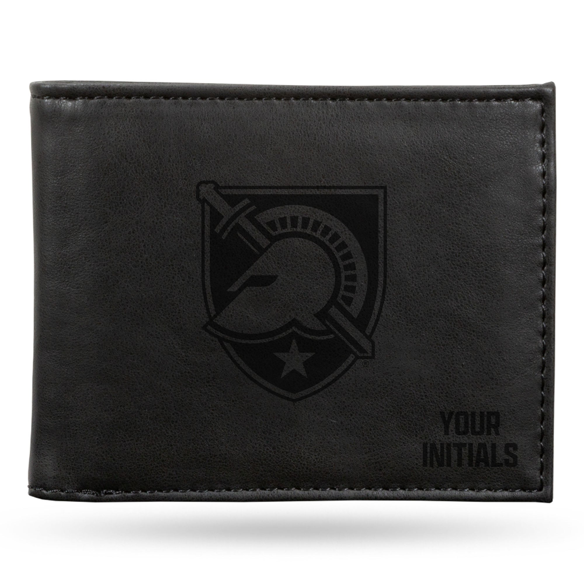 Black Army Black Knights Personalized Billfold Wallet