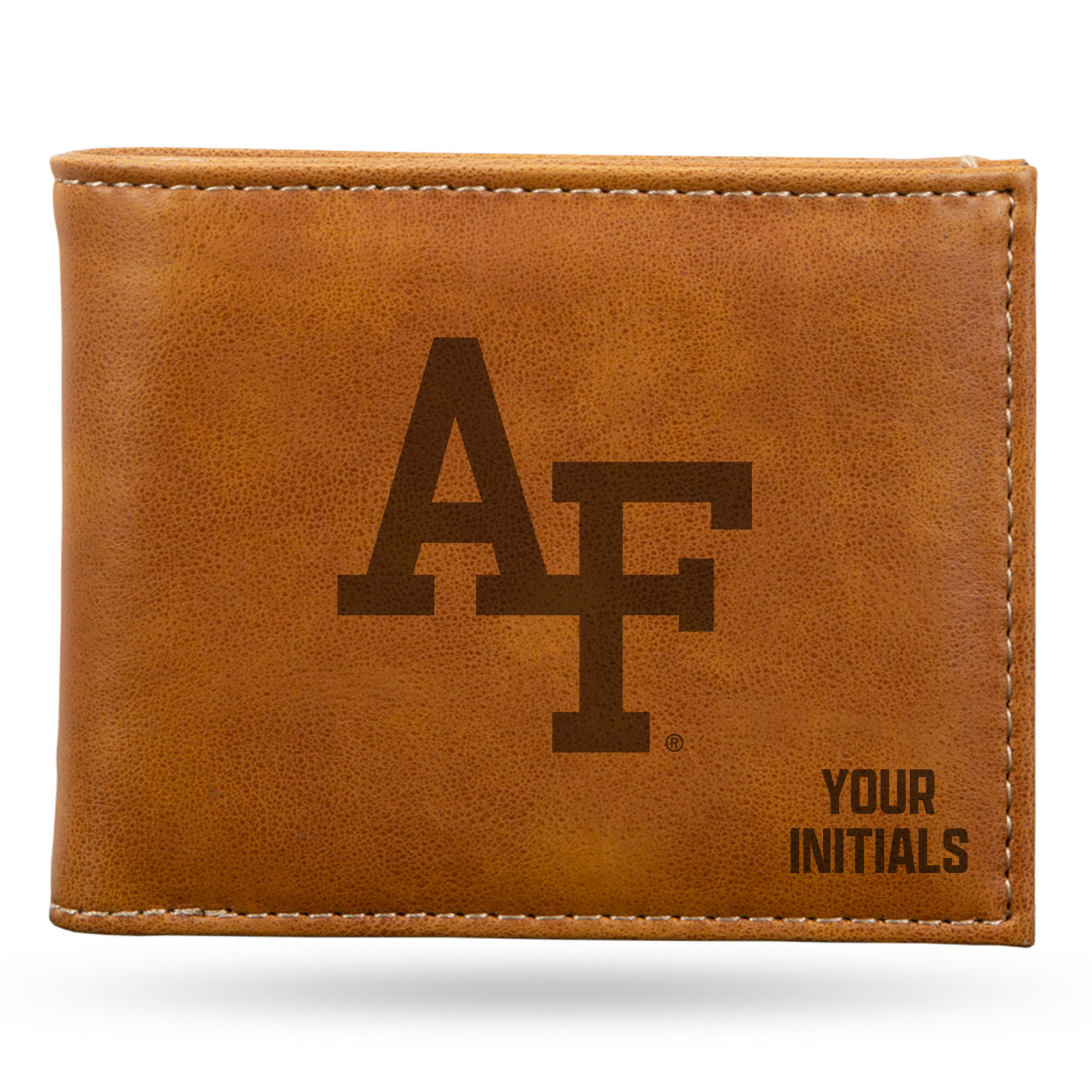 Brown Air Force Falcons Personalized Billfold Wallet Brown Air Force Falcons Personalized Billfold Wallet