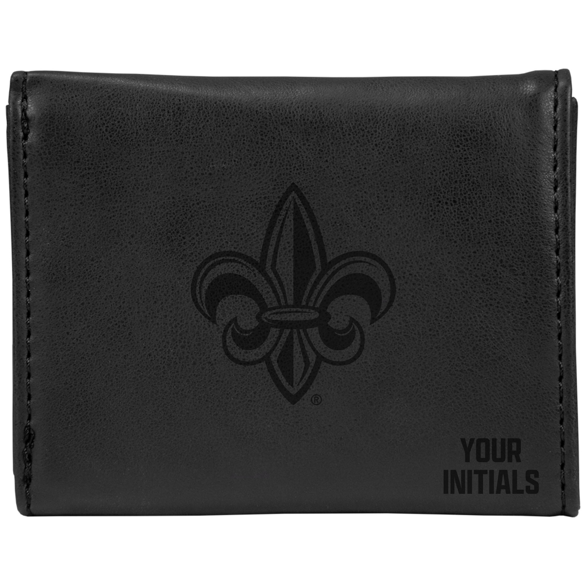 Louisiana Ragin' Cajuns Personalized Trifold Wallet