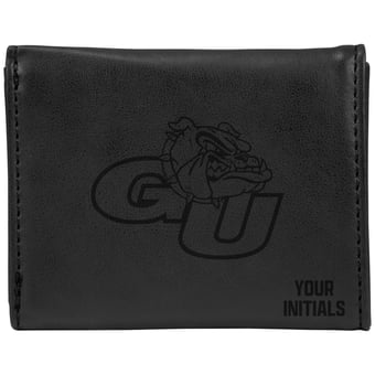 Gonzaga Bulldogs Personalized Trifold Wallet