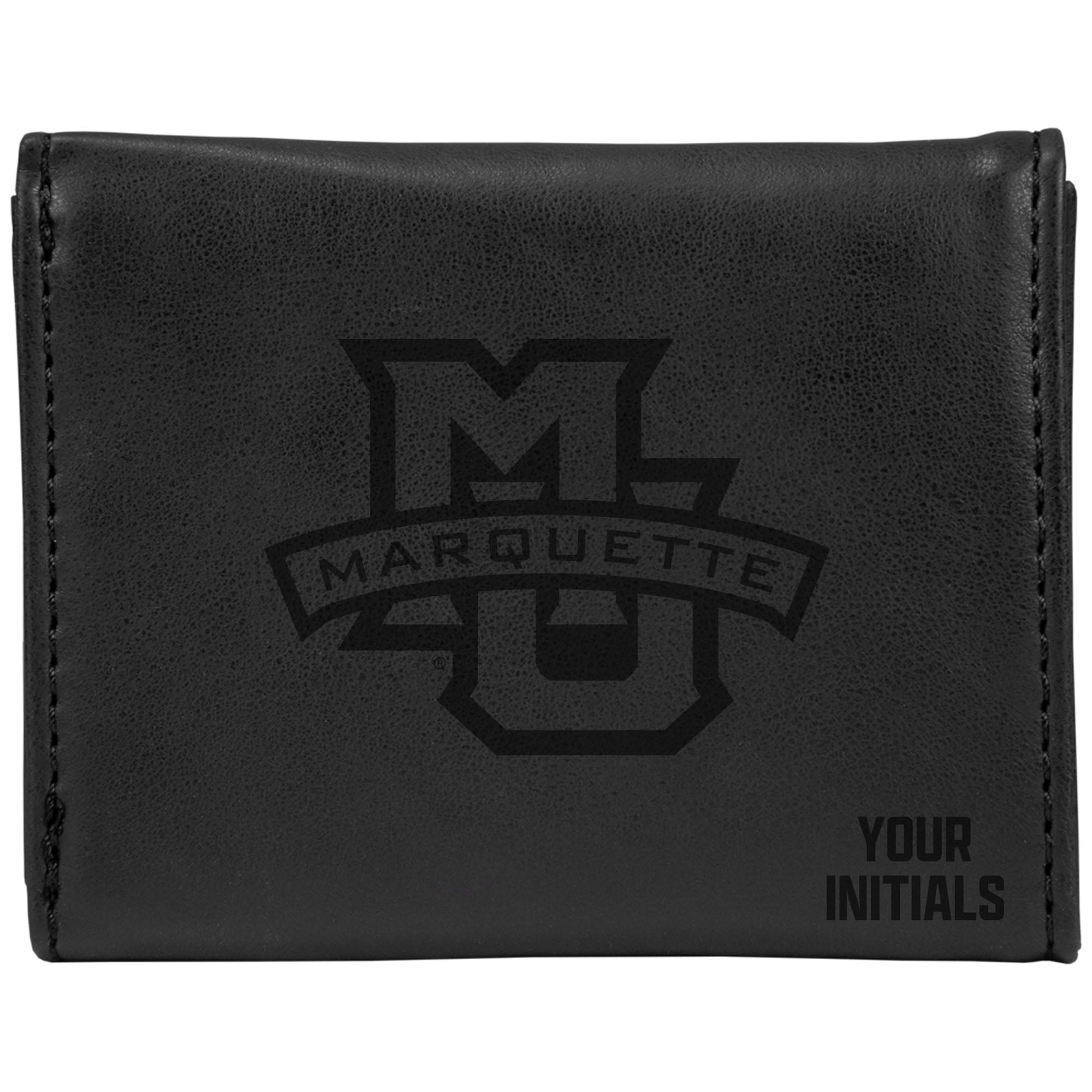 Marquette Golden Eagles Personalized Trifold Wallet