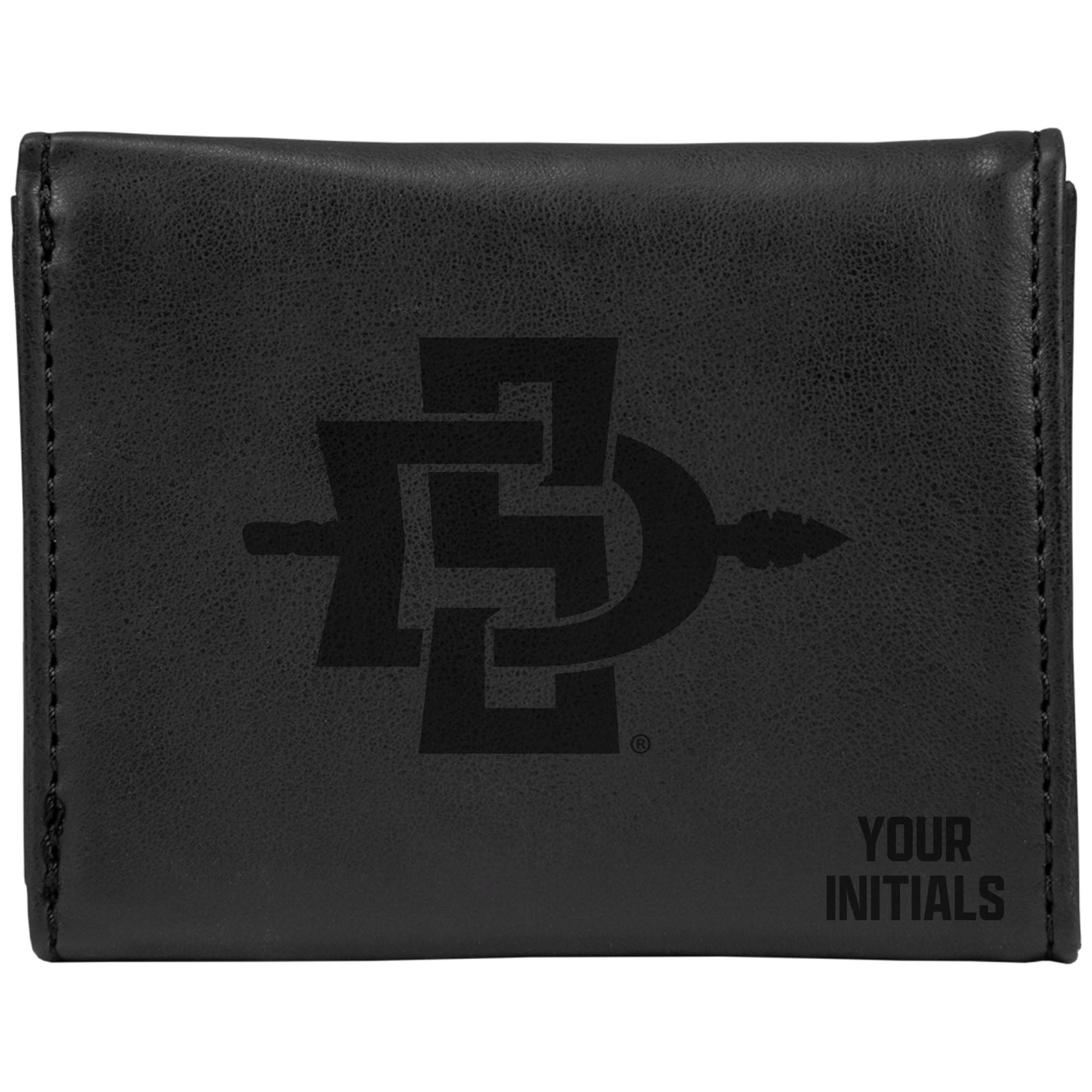 San Diego State Aztecs Personalized Trifold Wallet