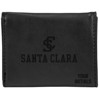 Santa Clara Broncos Personalized Trifold Wallet