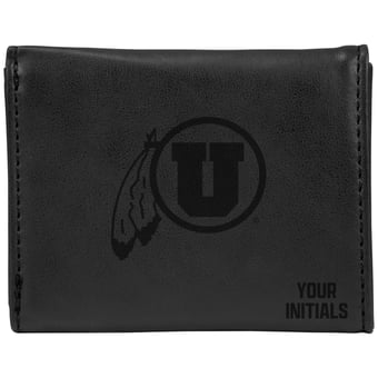 Utah Utes Personalized Trifold Wallet