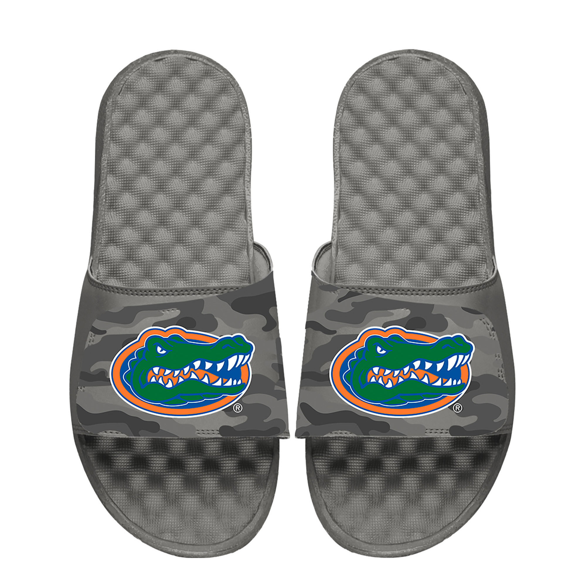 Men’s ISlide Gray Florida Gators Camo Slide Sandals