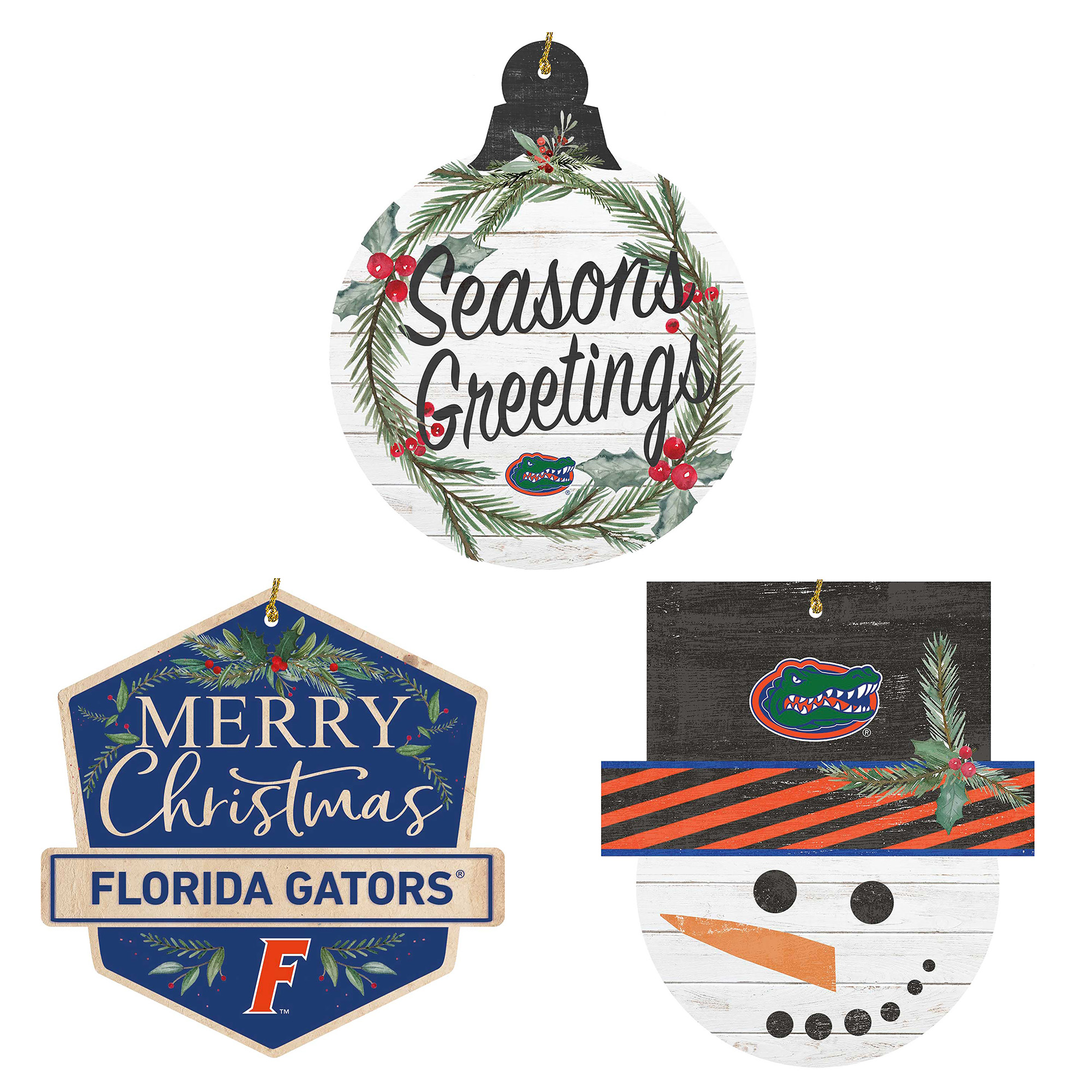 Florida Gators Ornament Bundle Florida Gators Ornament Bundle