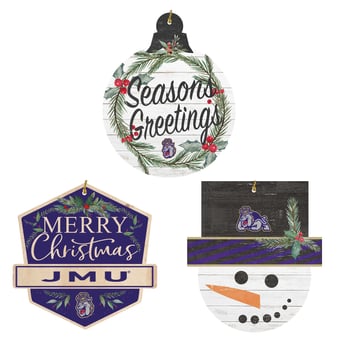James Madison Dukes Ornament Bundle