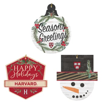 Harvard Crimson Ornament Bundle